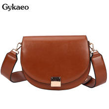 Gykaeo Female Street Fashion Small Crossbody Bags for Women 2020 Spring Clutch Shoulder Bag Ladies Leather Saddle Messenger Bags 2024 - buy cheap