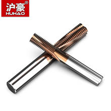 Huhao-fresa espiral npt 60 °, contém 3 sulcos e 4 lâminas, ponteiras para gravação em aço inoxidável e cobre 2024 - compre barato