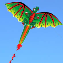 3d воздушный змей с драконом, летающий Однолинейный змей с хвостом, Детская уличная Веселая игрушка, семейный воздушный змей, интерактивные спортивные уличные змей 2024 - купить недорого