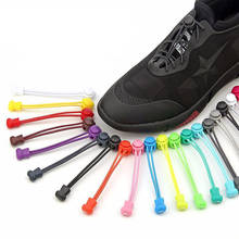 Cordones elásticos para zapatillas de deporte, cordones de silicona para correr y trotar, 19 colores 2024 - compra barato