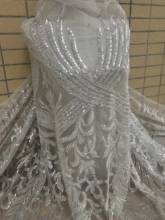 Nigerian Lace Fabric SYJ-628810 with beads Tulle Lace Fabric High Quality french Lace Fabric 2024 - buy cheap