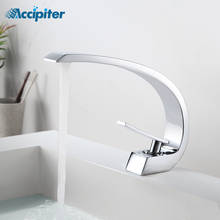 Bathroom Faucets Brass Water Basin Faucet Mixer Tap Chrome Deck Sink Mounted Basin Faucets Hot Cold Water Mixer Tap Torneira 2024 - buy cheap