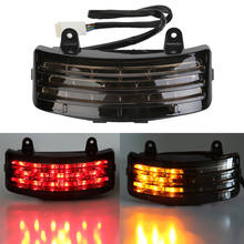 Luz de punta de guardabarros, luces LED de freno traseras de triple barra aptas para modelos Touring Street Glide Road Glide FLHX FLTRX FLHXS 2024 - compra barato