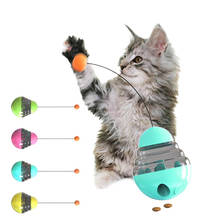 Pet supplies tumbler cat toy leaking food ball funny cat stick toy ball since hi artifact puzzle interaction 2024 - buy cheap