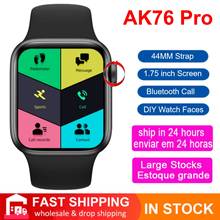 IWO 13 Original AK76 Pro Smart Watch Men Women 44MM Bluetooth Call Music Games Rotate Button 1.75 Inch Watch 6 Pro Smartwatch 2024 - buy cheap