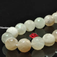 Mamiam Natural A+ Yellow Moonstone Faceted Round Stone 8mm 10mm Smooth Loose Beads Diy Bracelet Necklace Jewelry Making Design 2024 - buy cheap