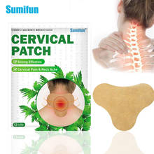 Sumifun-Parche para el cuello, adhesivo para aliviar el dolor, artritis reumatoide, tirita de ajenjo para el cuidado de la salud, 12 Uds., K04801 2024 - compra barato