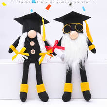 1pcs Graduation Faceless Doll Cute Party Decor 2021 Congrats Grad Backdrop Class of 2021 Photo Booth Props 2024 - buy cheap