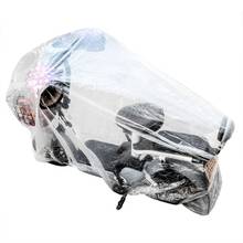 Capa da motocicleta descartável protetor transparente cobre todas as estações ao ar livre à prova ddustágua bicicleta scooter chuva dustproof tampas m l xl 2024 - compre barato