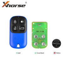 Xhorse XKXH01EN Universal Remote Key 4 Buttons for VVD2/VVDI Key Tool English Version 1 Piece 2024 - buy cheap