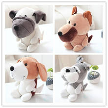 Kawaii Puppy Stuffed Toys 20cm Cute Simulation Corgi Schnauzer Husky Dog  Plush Toys Stuffed Doll Kids Baby Toys Gift 2024 - buy cheap