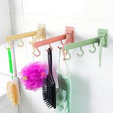 Can Be Rotated Viscose Hook Towel Rack Hanging Holder Organizer Bathroom Kitchen Cabinet Cupboard Hanger 2024 - buy cheap