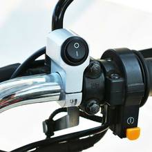 Interruptor de lámpara de manillar para motocicleta, lámpara antiniebla de aleación de aluminio, 12V, resistente al agua, Atv 2024 - compra barato
