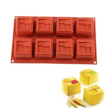 Silicone Square Mold  Cake Decorating Baking Tools Chocolate 3D Cake Bakeware Molds Chocolate Making Desserts Molds Pan 2024 - buy cheap