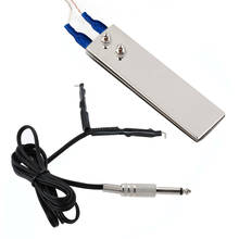 Mini Stainless Steel Tattoo Foot Pedal Switch Controller Tattoo Power Supply Machine Footswitch With 5ft Clip Cord Tattoo Access 2024 - buy cheap