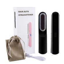 Straightener Mini Pequenos Ferros Lisos para o Cabelo Curto Mini Alisador de Cabelo de Viagem Escova 2024 - compre barato