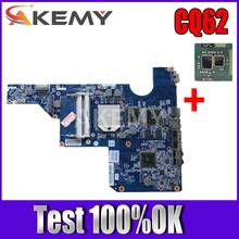 Akemy 597673-001 610160-001 для HP CQ62 G62 материнская плата для ноутбука Разъем S1 DDR3 HD4500 графика бесплатно ЦП 2024 - купить недорого