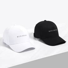 Gorra de béisbol Bordado de letras estilo coreano para hombre y mujer, gorro de béisbol con paneles ajustables, snapback 2024 - compra barato