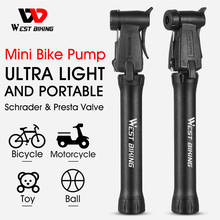 Portable Bicycle Pump Mini Basketball Hand Pump MTB Mountain Bike Cycling Air Pump Ball Toy Tire Inflator Schrader Presta Valve 2024 - buy cheap