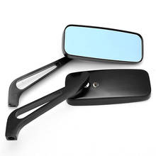 Top Black CNC Aluminum Motorcycle Cruiser Chopper Rearview Mirrors 8mm 10mm Moto Accessories for BMW R1150GS PCX 125 ... 2024 - buy cheap