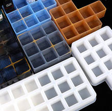 Lipstick Storage Box Silicone Mold For Jewelry Making  Cut Mold DIY Crystal Epoxy UV Gift Box Jewelry Tools Moulds 2024 - buy cheap