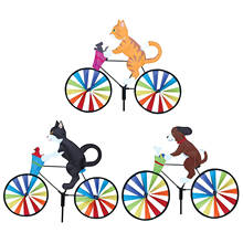 Spinner de animales para bicicleta, decoración artística de jardín, Spinner de viento 2024 - compra barato