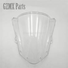 High Quality Double Bubble front glass Windshield Windscreen for Kawasaki Ninja ZX-6R ZX6R ZX 6R 09 - 14 ZX10R ZX-10R 08 -10 2024 - buy cheap