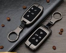 Car Silicone Metal Key chain Case Holder For Land Rover Range Rover Discovery 5 Sport Evoque Freelander 2 Velar Key Protector 2024 - buy cheap