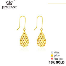 JYM 18K Pure Gold Earring Real AU 750 Solid Gold Earrings Nice Elegant Tassel Upscale Trendy Classic Jewelry Hot Sell New 2020 2024 - buy cheap
