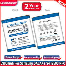 LOSONCOER 6900mAh B600BE B600BC NFC For Samsung S4 NFC I9500 I9505 I9502 I9515 I9508 I959 I545 I337 L720 Mobile Phone Battery 2024 - buy cheap