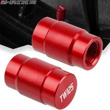 New Motorcycle Accessories Wheel Tire Valve caps Aluminum Airtight cover For Yamaha TW125 TW 125 1999-2004 2000 2001 2002 2003 2024 - buy cheap