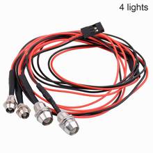 2 PCS RC Model 1:10 On-Road Drift Car LED Night 5mm 4pc headlamps headlights LED light 2024 - buy cheap