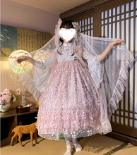 Розовое платье принцессы Лолиты с блестками Милое платье принцессы в стиле Лолиты; винтажное кружевное платье с бантом и воротником «Питер Пэн»; платье с высокой талией в викторианском стиле 2024 - купить недорого