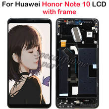 Display lcd para smartphone, tela de 6.95 polegadas, sensível ao toque, peça de reposição para huawei honor note 10 2024 - compre barato