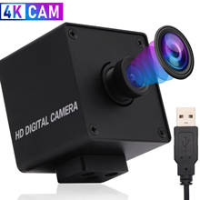 No Distortion 4K USB Camera 3840x2160 Mjpeg 30fps High Speed Free Driver Mini USB Webcam Web Cam Live Video conference camera 4k 2024 - buy cheap