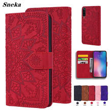 Funda de cuero con relieve 3D para móvil, carcasa para Xiaomi Mi POCP X3 NFC 10T Pro Note 10 8 Lite Redmi 9A Note 9s 9 8 Pro 8T 7 8A 7A K30 2024 - compra barato