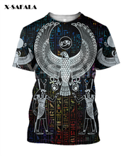 Camisetas con estampado 3D de Dios Egipcio para hombres y mujeres, camisa Unisex con símbolo de tatuaje de ojos Anubis Horus, moda de verano, Harajuku, informal 2024 - compra barato
