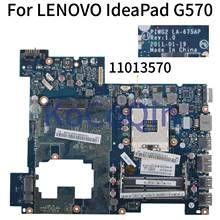 KoCoQin-placa base para portátil LENOVO IdeaPad G570 HM65 PGA989, HDMI, PIWG2, LA-675AP, 11013570 2024 - compra barato