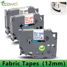 12mm/18mm Fabric Tape Replace for FA231 FA3 FA3R Printer Ribbon FA241 FA4 FA4R Fabric Iron on label for Brother PT Label Maker 2024 - buy cheap