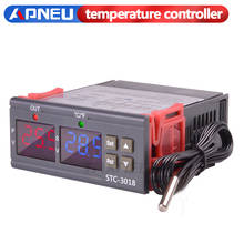 Controlador de temperatura digital por termostato, para aquecimento e resfriamento, 12v 24v 220v 10a c/f 2024 - compre barato
