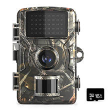 Câmera de vigilância para caça de animais selvagens, com cartão tf de 12mp, 1080p, 16gb, 32gb, proteção ip66 ativado por movimento, para caça e escotismo 2024 - compre barato