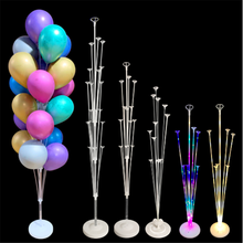 Balões para decoração de festas de bebê, decoração de festas de aniversário, coluna de suporte para balões 2024 - compre barato