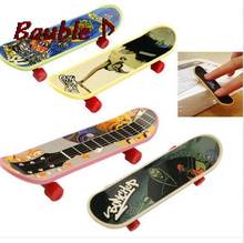 Professional Mini Finger skateboard Toy Alloy Stents Maple wooden Fingerboard Finger skate board model  Novelty Children gift 2024 - buy cheap