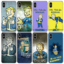 Fallout nova vegas caso de telefone para apple iphone 13 pro max 11 12 mini se 2020 x xs xr 8 7 plus 6s 5 5S capa escudo coque 2024 - compre barato