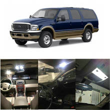 Interior luzes led para 2002 ford excursão foco svt thunderbird cúpula luz mapa luz cortesia porta luz caixa de luva luz 2024 - compre barato