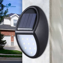 1/2/4/8pcs 10 LED Solar Power Lamp Lighting Control Solar Wall Light Outdoor IP65 Waterproof Energy Saving Garden Security Lamp 2024 - buy cheap