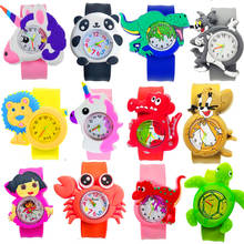 Manufacturers wholesale kids watches cartoon dinosaur animal children watch clasp circle baby toys boys girls watch gift clock 2024 - buy cheap