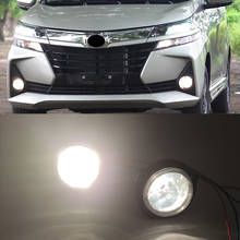 1 Set Fog Lights Assembly 4000LM 55W 4300K H11 Halogen Fog Lights For Toyota Avanza 2012 2013 2014 2015 2016 2017 2018 2019 2024 - buy cheap