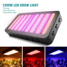 LED Grow Light Full Spectrum 1200W Growth Lamp 7 Colors Timing for Indoor Hydroponics Greenhouse Grow Tent Plants Flowers Vegs 2024 - buy cheap