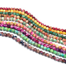 Natural Semi Precious Stone Beads Colorful Jades For Making Necklaces Bracelets And Other Accessories 38cm / String 2024 - buy cheap